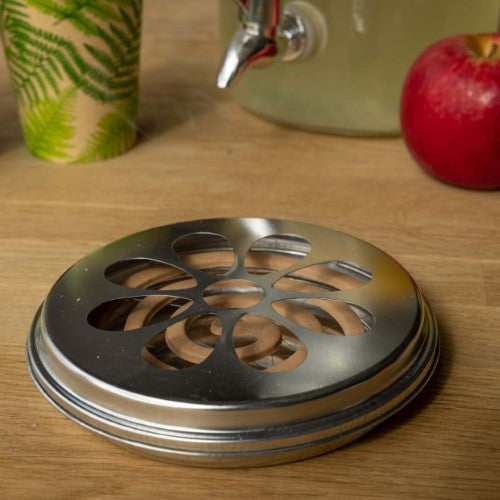 Citronella Coils/Zinc Burner (14 x 14 x 3cm)