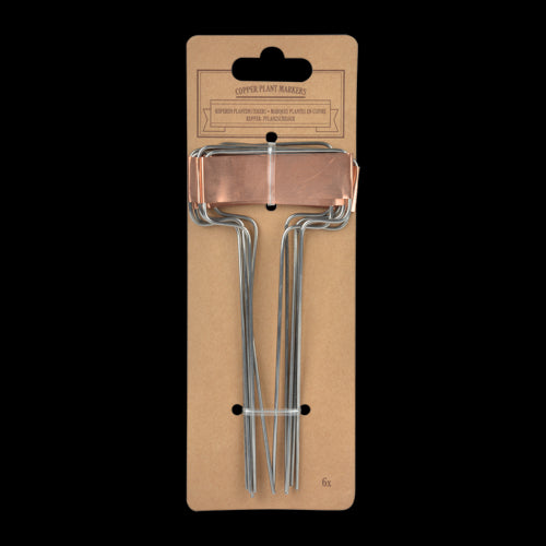 Copper Plant Labels (Set of 6)