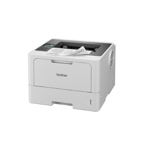 Brother HL-L5210DN monochrome laser printer, 48 ppm, duplex, Ethernet for efficient office printing.