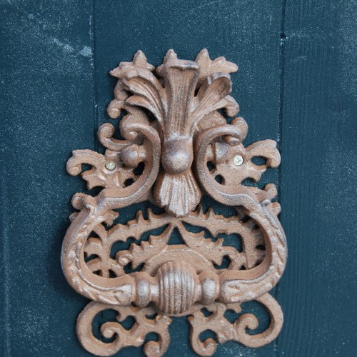 Classic Door Knocker - Cast Iron (13 x 3 x 20cm)