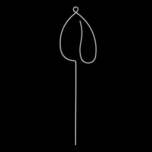 Indoor Plant Support Leaf - Ass. 37 x 10cm (8 Packs)