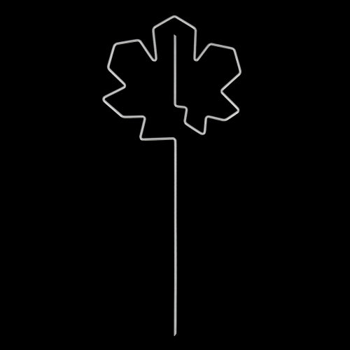 Indoor Plant Support Leaf - Ass. 37 x 10cm (8 Packs)