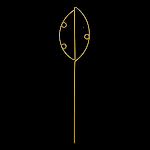 Indoor Plant Support Leaf - Ass. 37 x 10cm (8 Packs)