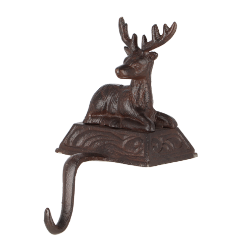 Stocking Hanger - Cast Iron Deer (20.6cm)