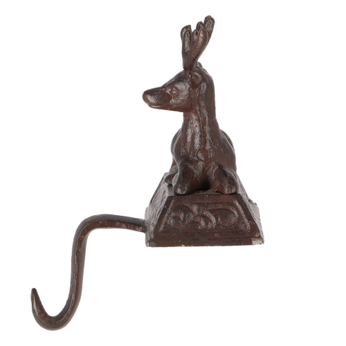 Stocking Hanger - Cast Iron Deer (20.6cm)