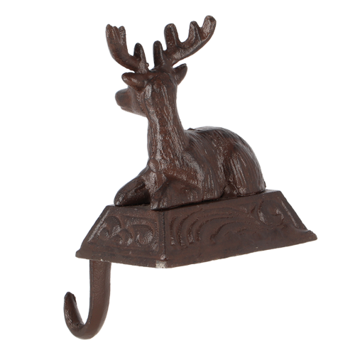 Stocking Hanger - Cast Iron Deer (20.6cm)
