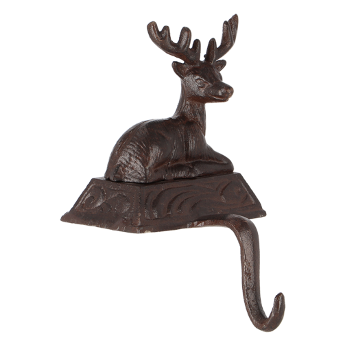 Stocking Hanger - Cast Iron Deer (20.6cm)