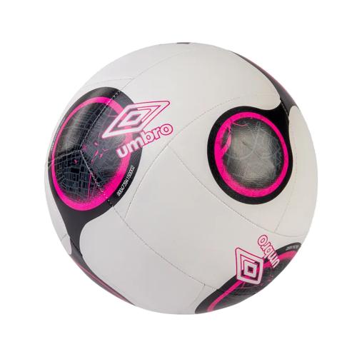 Umbro Neo Swerve Team FB - Size 4 - White/Black/Pink Glo/Carbon