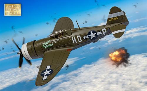 Corgi 1/72 Republic P-47D Thunderbolt Cripes A Mighty Diecast Aircraft