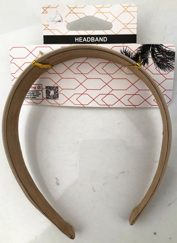 HEADBAND - 3CM CREAM (Set of 12)