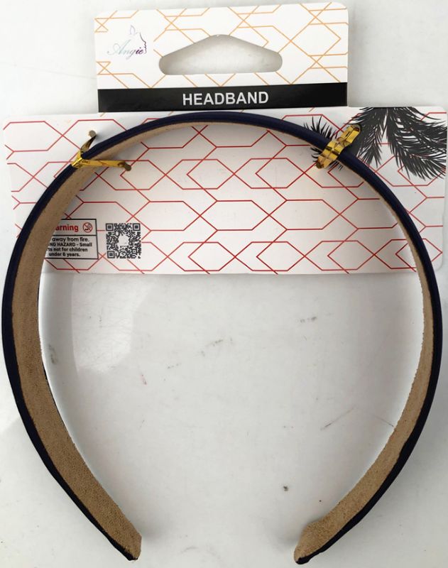 HEADBAND - 3CM NAVY (Set of 12)