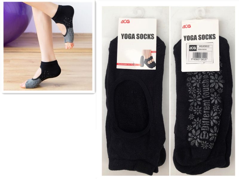 YOGA SOCKS - 21.5CM (12 PARIS)