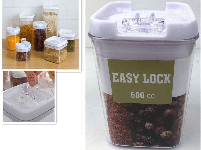 FLIP LOCK CONTAINER - 10 x 14.5CM (Set of 3)