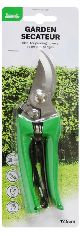 GARDEN SECATEUR - 17.5cm (Set of 6)