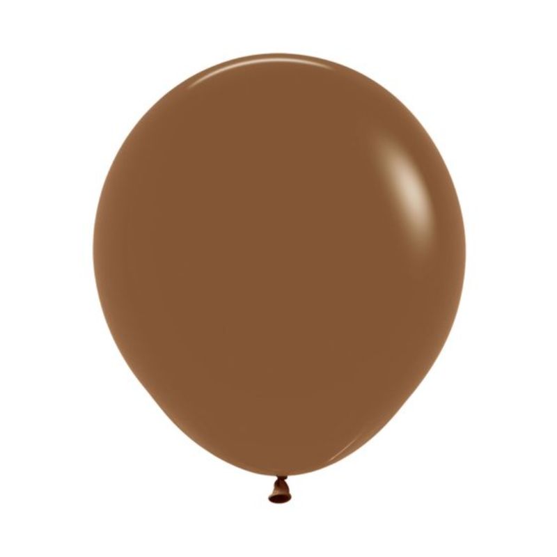 Sempertex 45cm Fashion Coffee Latex Balloons - Pack of 6