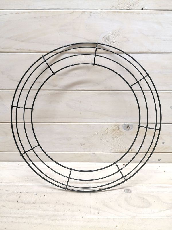 Frame - 35cmRound Metal Frame Black