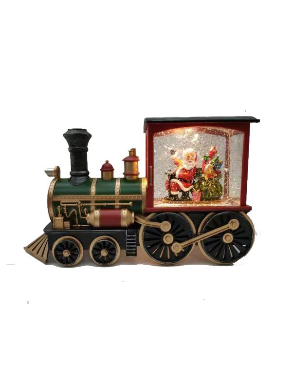 Fibre Optic Train with Santa