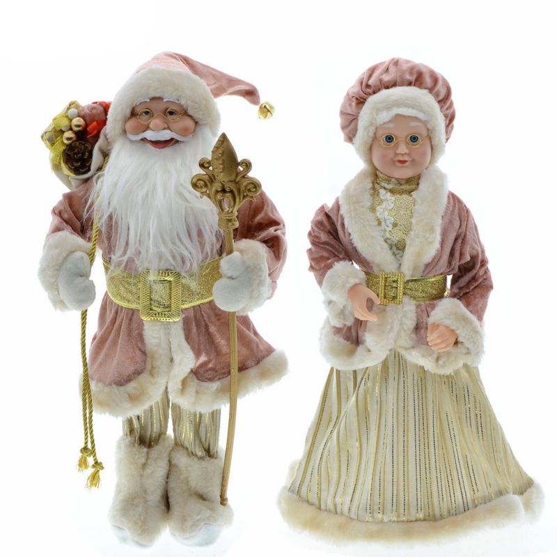 Santa - 45cmChristmas Standing Velvet Santa Santa