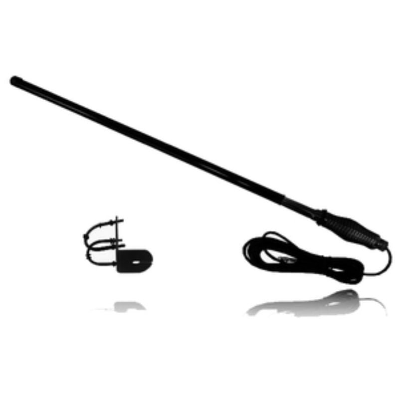 Strike B2 7dBi Heavy Duty Bullbar Mount Antenna - Black - Boost 4G Signal at 700/850/900/1800/1900/2100 MHz