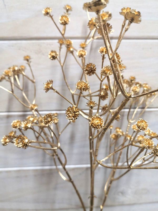 Gold - 40cmGold Baby Breath Spray Gold