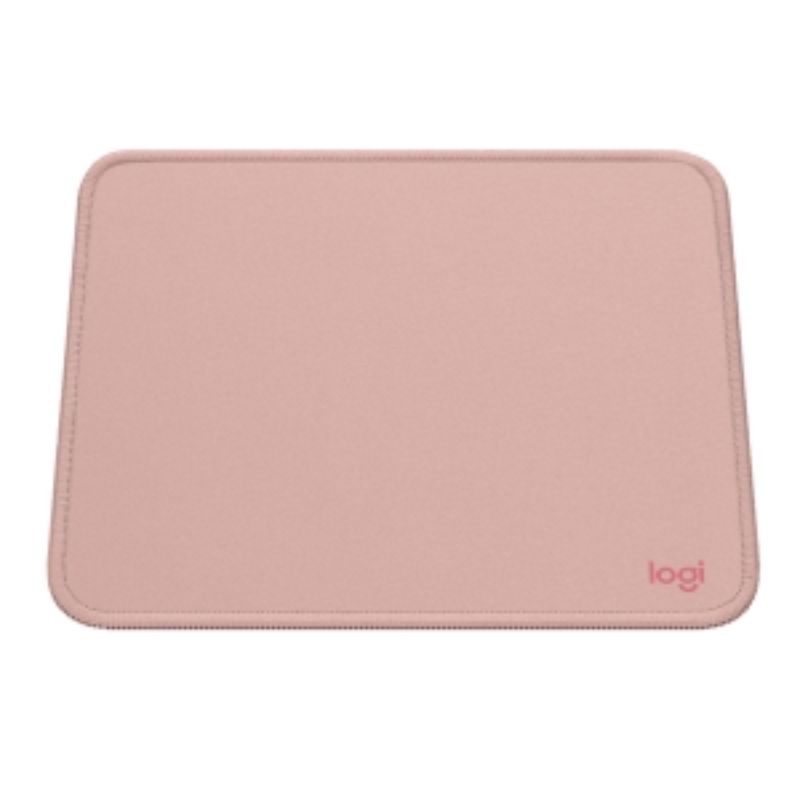 Premium Logitech Studio Series Mouse Pad - Dark Rose - 200 mm x 230 mm - Spill Resistant, Anti-Slip