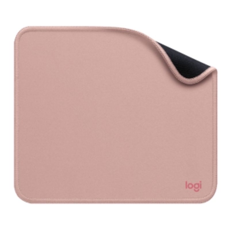 Premium Logitech Studio Series Mouse Pad - Dark Rose - 200 mm x 230 mm - Spill Resistant, Anti-Slip