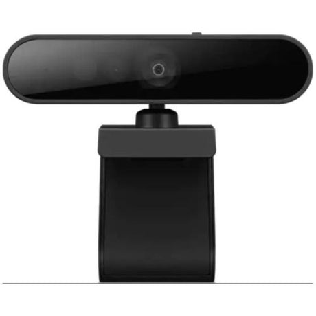 Lenovo Full HD USB Type C video conferencing camera with dual mics for clear audio and 1080p video on Zoom and Skype.
