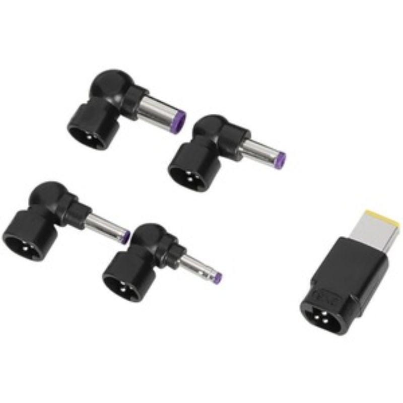 Targus 1.8M DC Cable Tip Storage Pack with multiple tips for versatile charging and organized cable management.