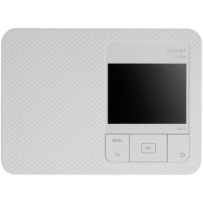Canon SELPHY CP1500 White Compact Photo Printer - High-Quality Wireless Printing