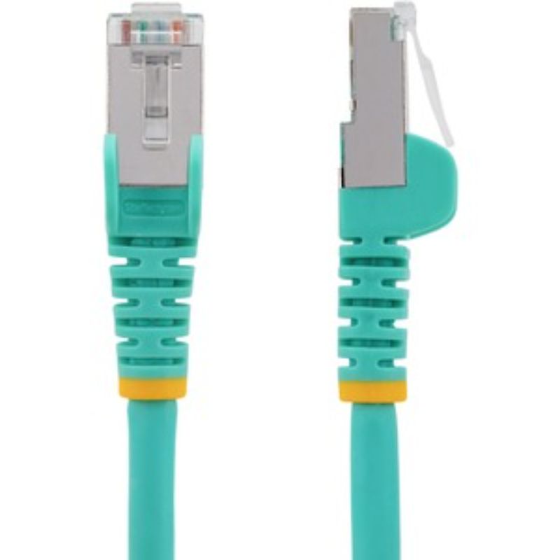 StarTech CAT6A LSZH Ethernet Cable, 1.50m, 10Gbps, PoE support, eco-friendly, robust design, snagless connectors.
