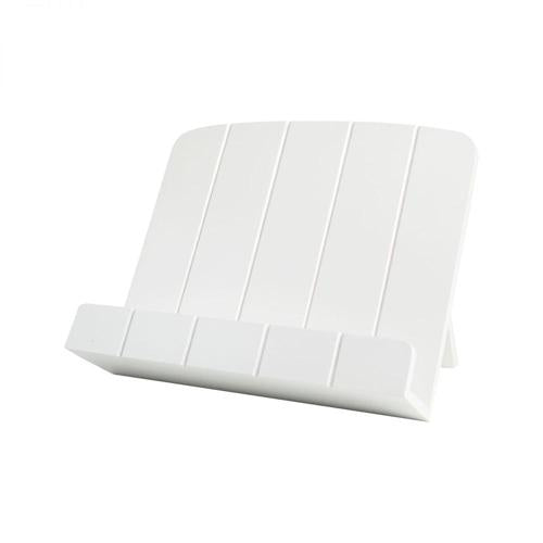 Cook Book Stand In White Painted Hevea - T&G