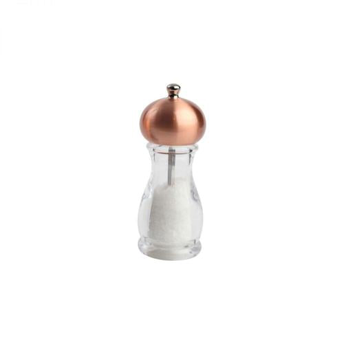 Globe Small Salt Mill In Clear Acrylic W - T&G