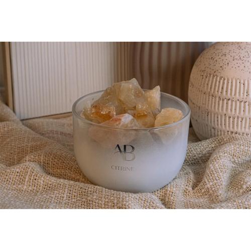 Crystal Potpourri Set - 1kg Crystal 50ml Oil - Citrine