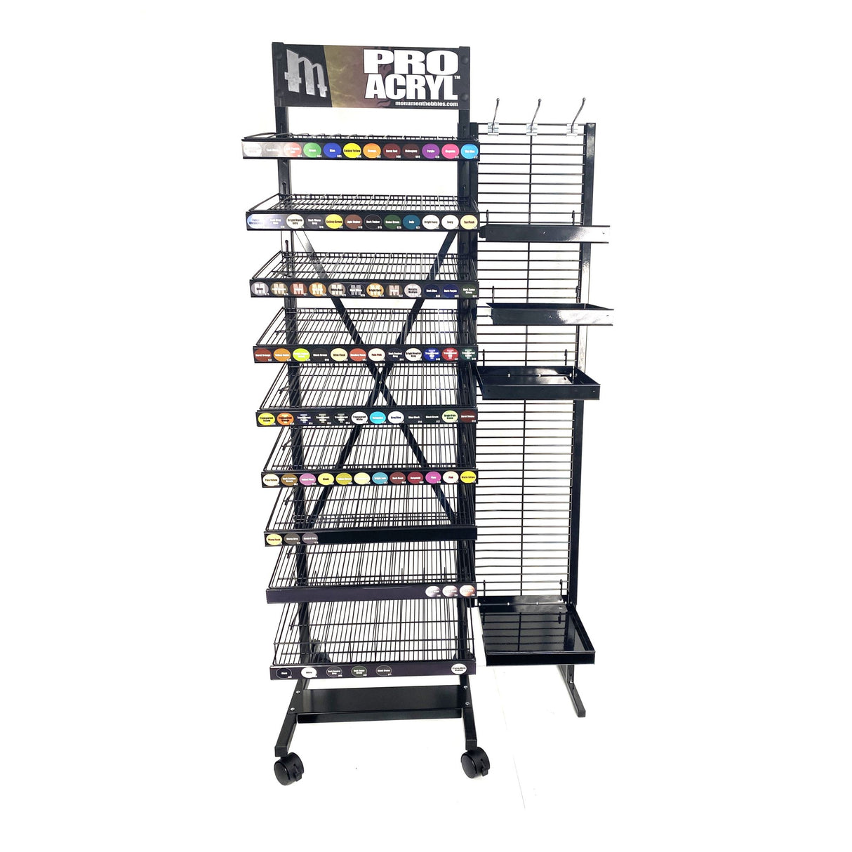 Monument Pro Acryl - Stand Display Side Wing Addition