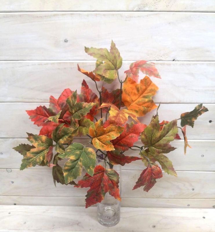 Artificial Maple Leaf Bush