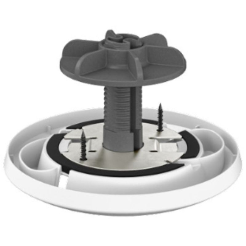 Logitech Rally Mic Table/Ceiling Mount in white, designed for premium audio in video conferencing setups.