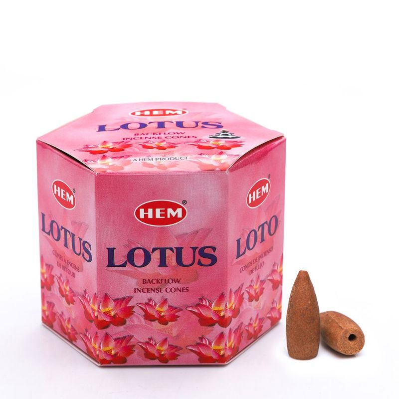 Backflow Cones - Lotus (12 Packs)