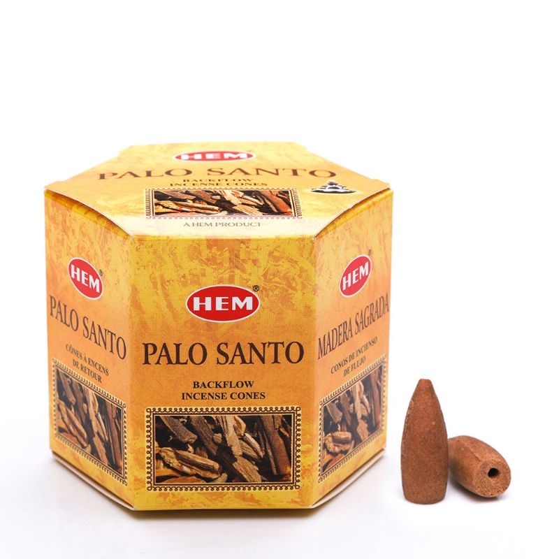 Backflow Cones - Palo Santo (12 Packs)
