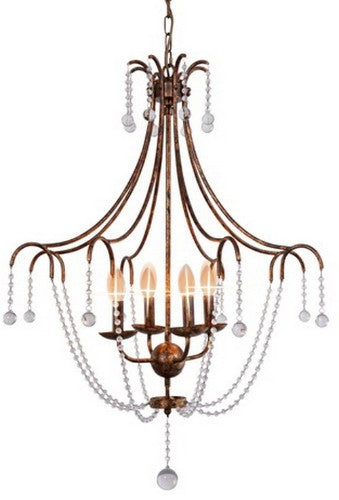 Chandelier -Antique Gold Foil 96cm