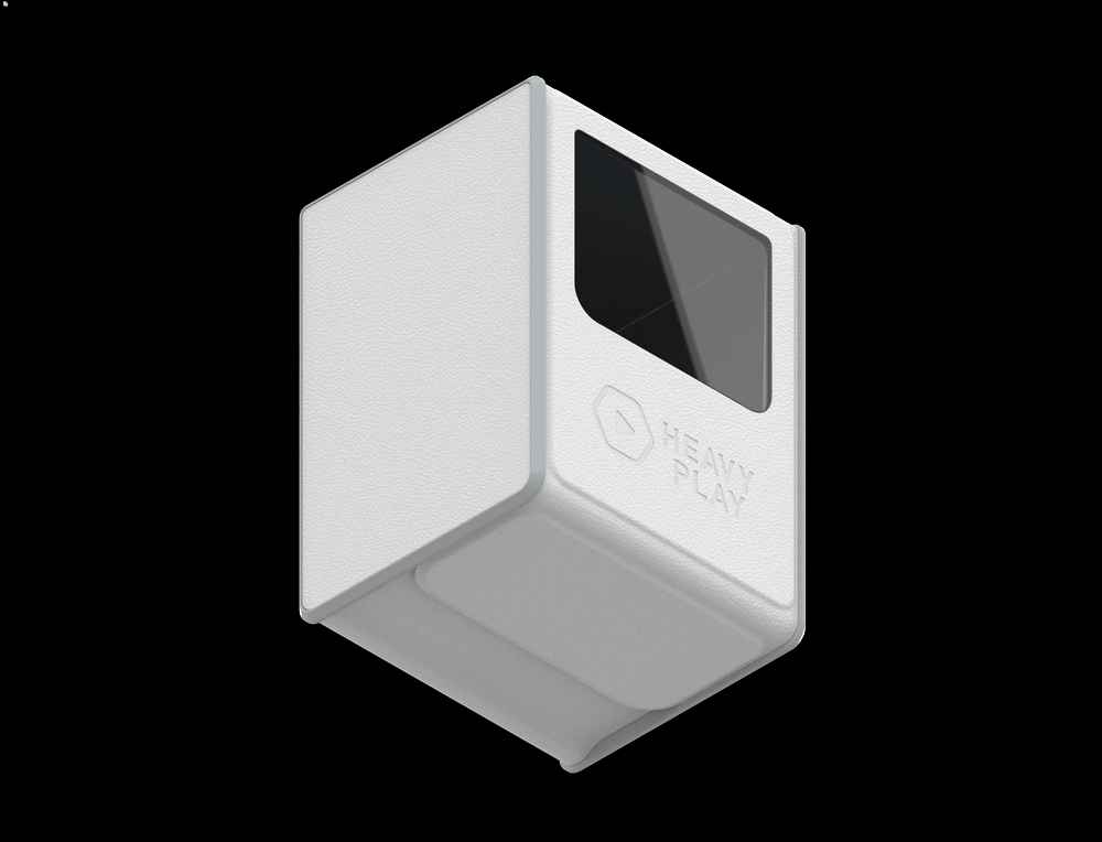 Heavy Play: RFG Deckbox MAX 80 DS - Cleric White