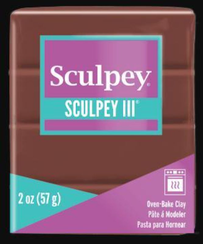 Clay - SCULPEY III 57G CHOCOLATE