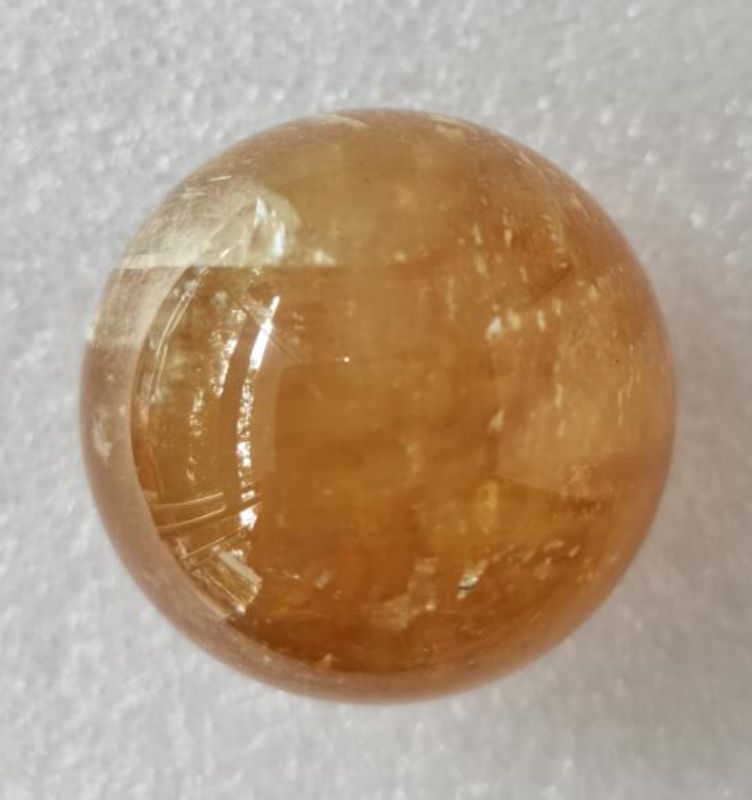Crystal - Citrine Sphere (4cm)