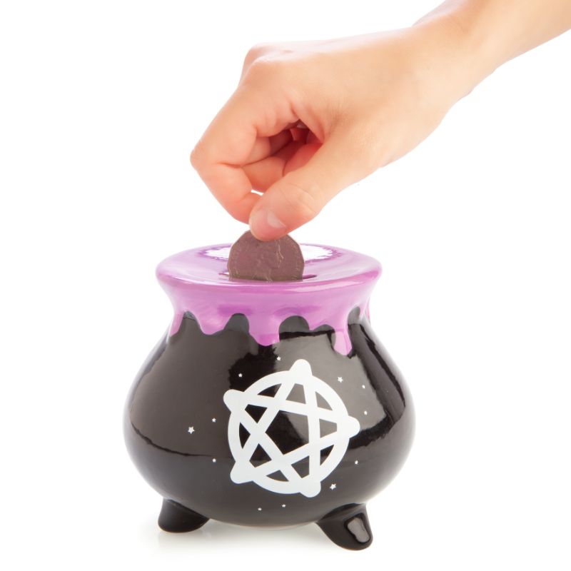 Money Bank - Witches' Brew Cauldron (12.4cm)
