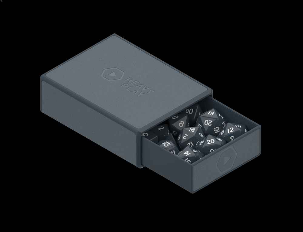 Heavy Play: RNG Dicebox MAX - Artificer Grey