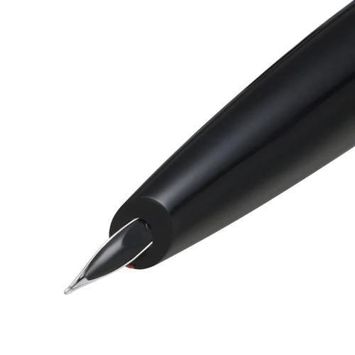 Sheaffer Icon Fine Fountain Pen Metallic Blue Black PVD Trim