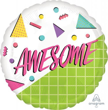 Vibrant 45cm self-sealing foil balloon, perfect for any celebration or party decor. Ideal for birthdays and events.