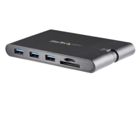 StarTech.com USB-C Docking Station with 85W PD, 4 USB 3.0 ports, 4K HDMI, perfect for laptop connectivity and productivity.