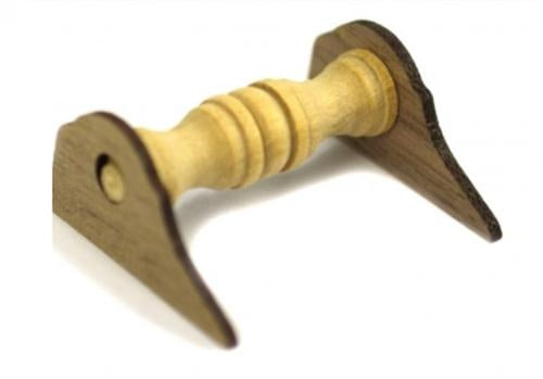 Capstan Horizontal Shape in Walnut & Beech Tree Wood 32 mm Artesania Latina