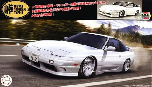 1/24 Nissan 180SX RPS13 Type-X E.A.S. Late Type Model Kit Fujimi FUJ 048048