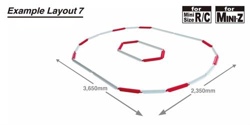 RC Circuit Fence Set Kyosho KP 87131B